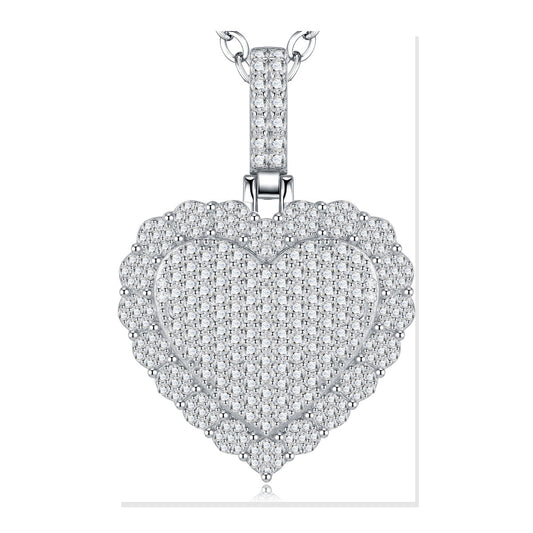 Iced Pendant | Moissanite