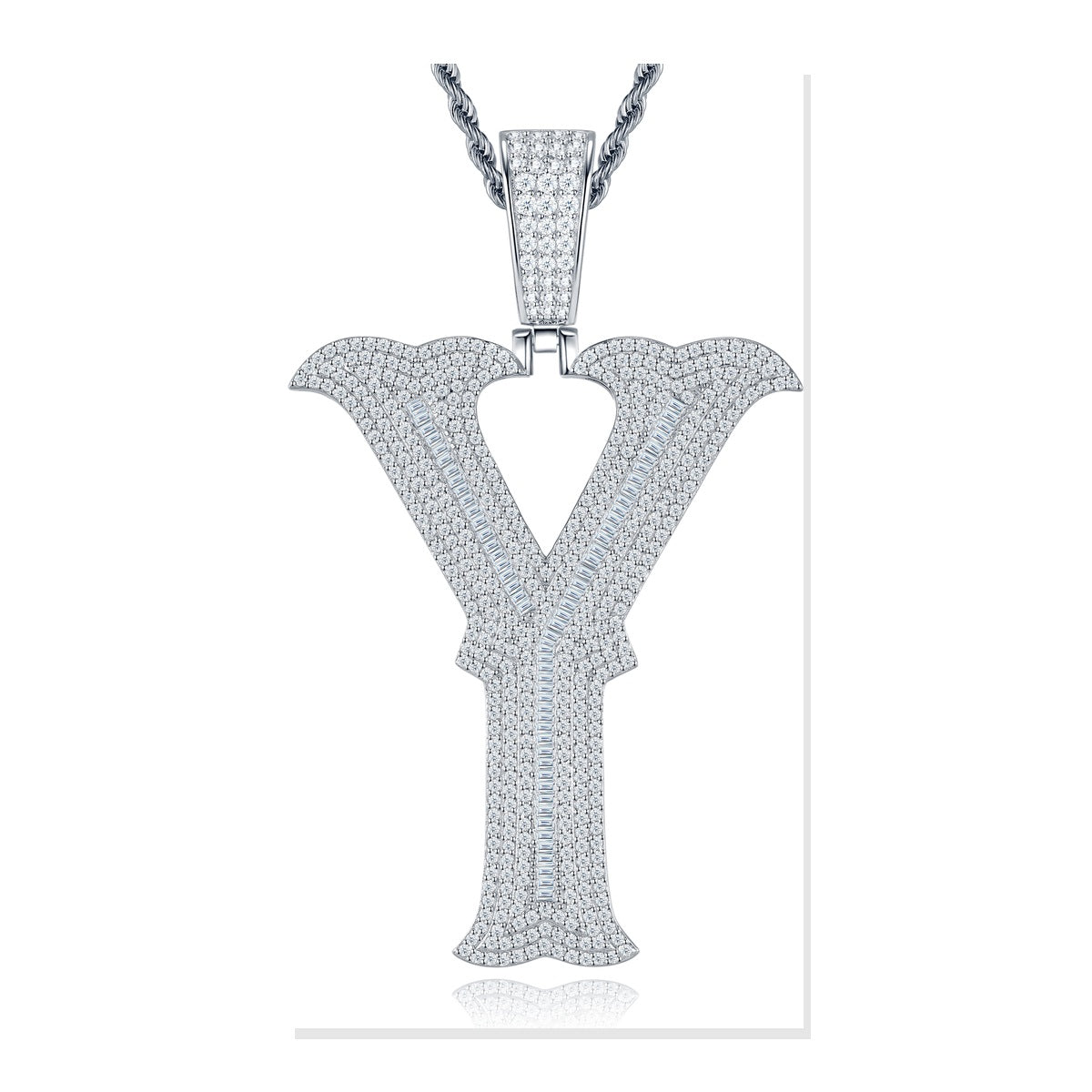Iced Pendant | Moissanite