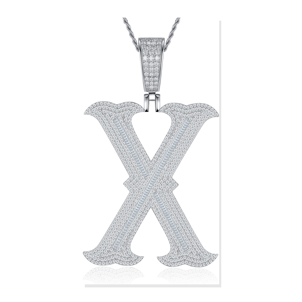 Iced Pendant | Moissanite