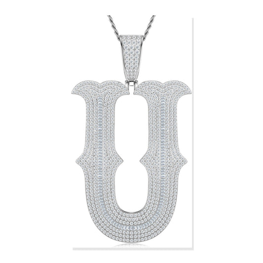 Iced Pendant | Moissanite