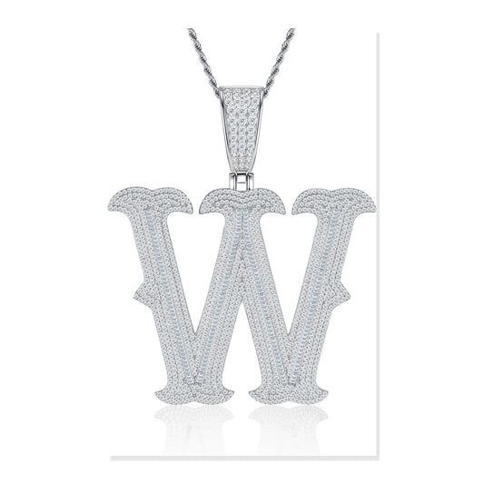 Iced Pendant | Moissanite