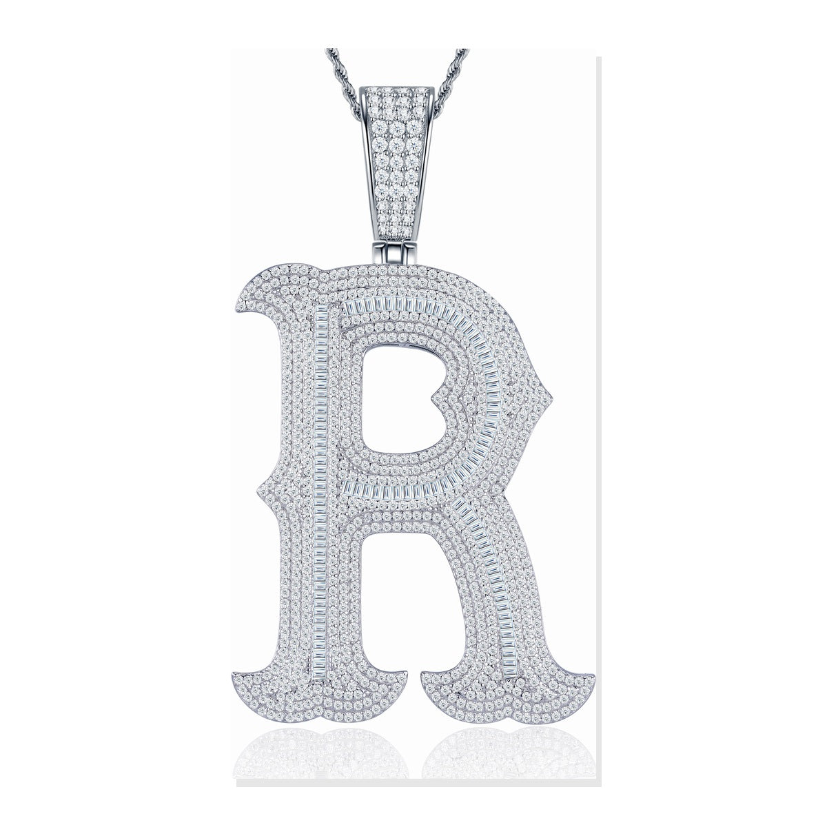 Iced Pendant | Moissanite