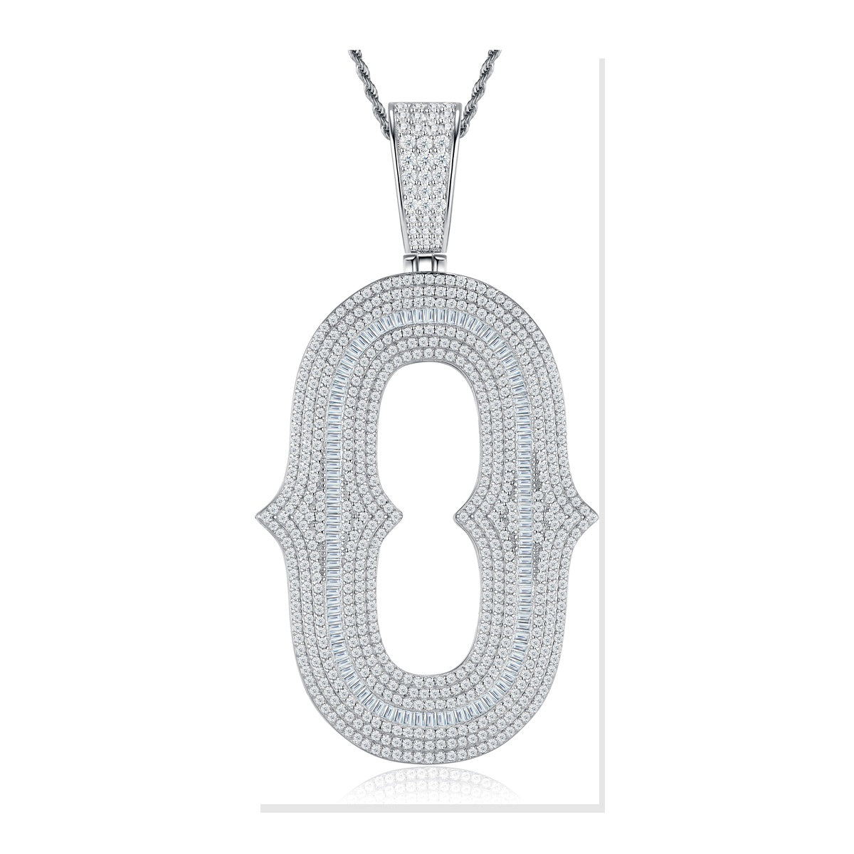 Iced Pendant | Moissanite