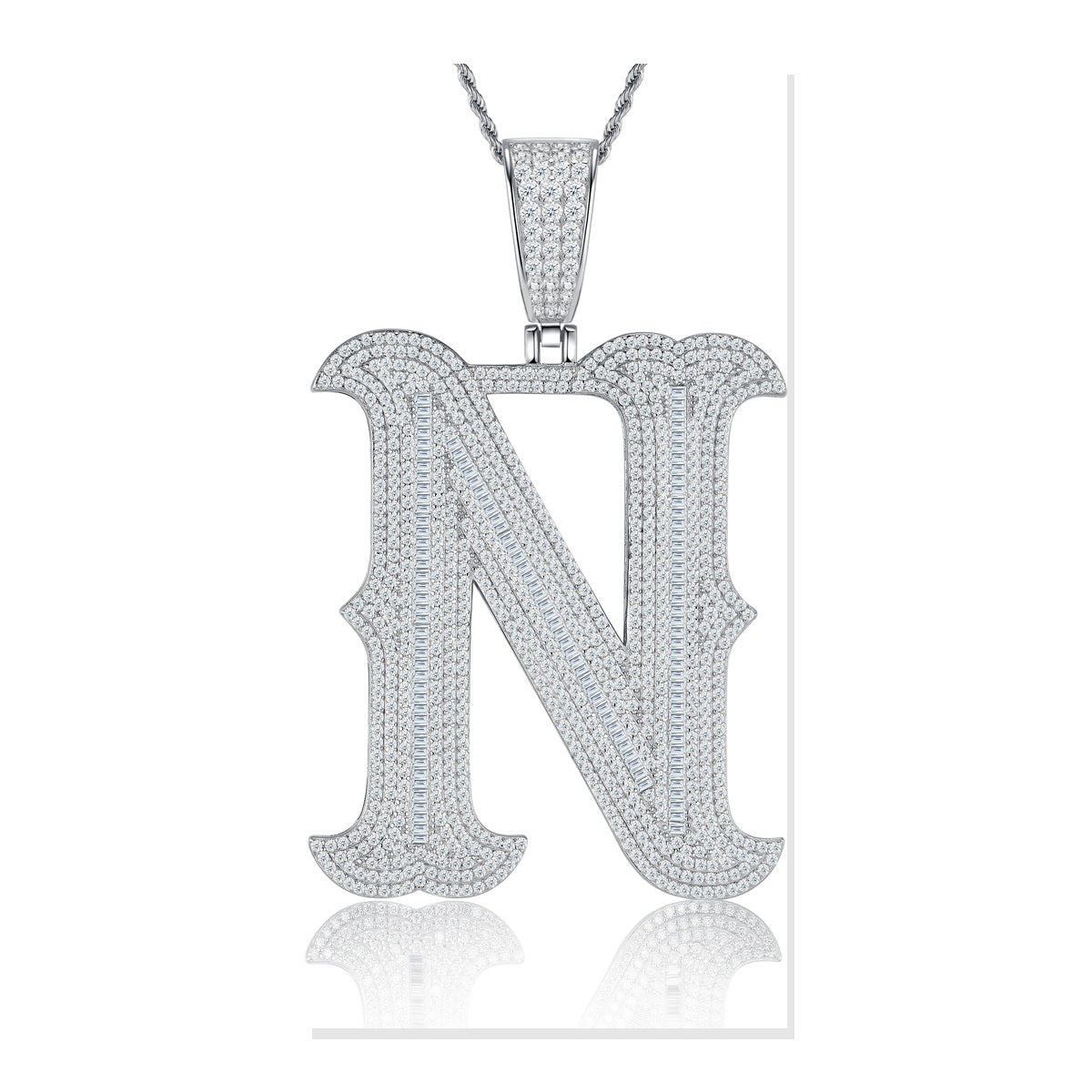Iced Pendant | Moissanite