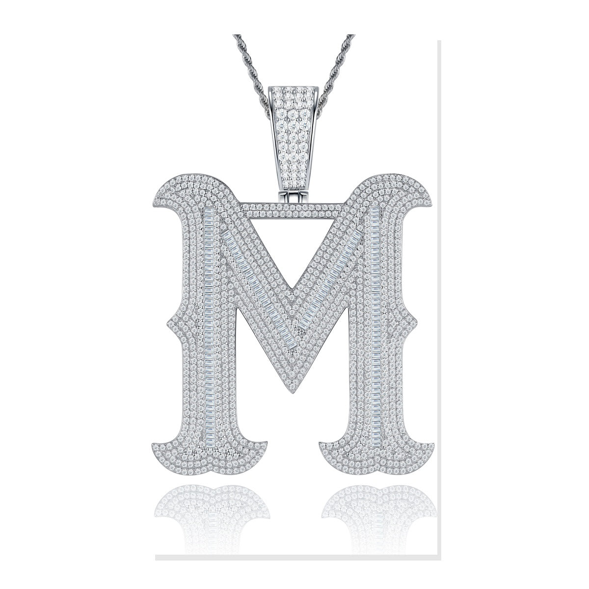 Iced Pendant | Moissanite
