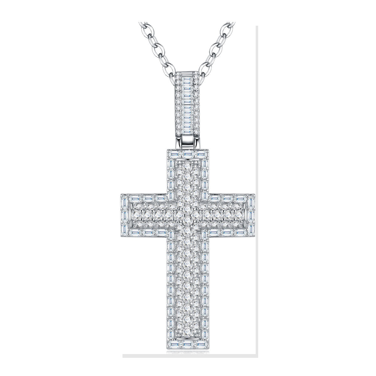 Iced Pendant | Moissanite