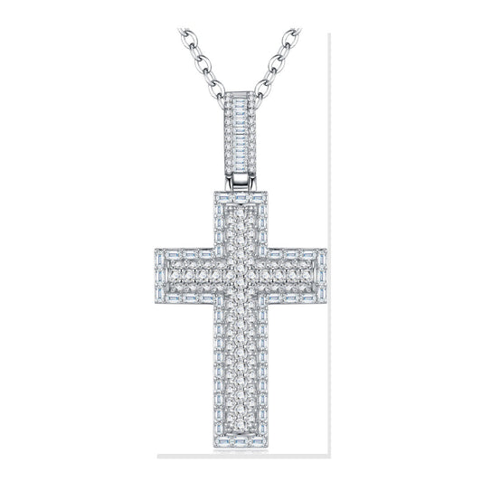 Iced Pendant | Moissanite