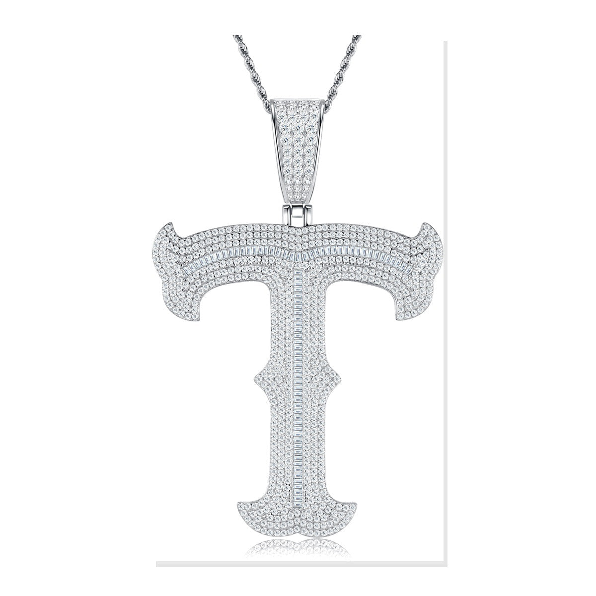 Iced Pendant | Moissanite