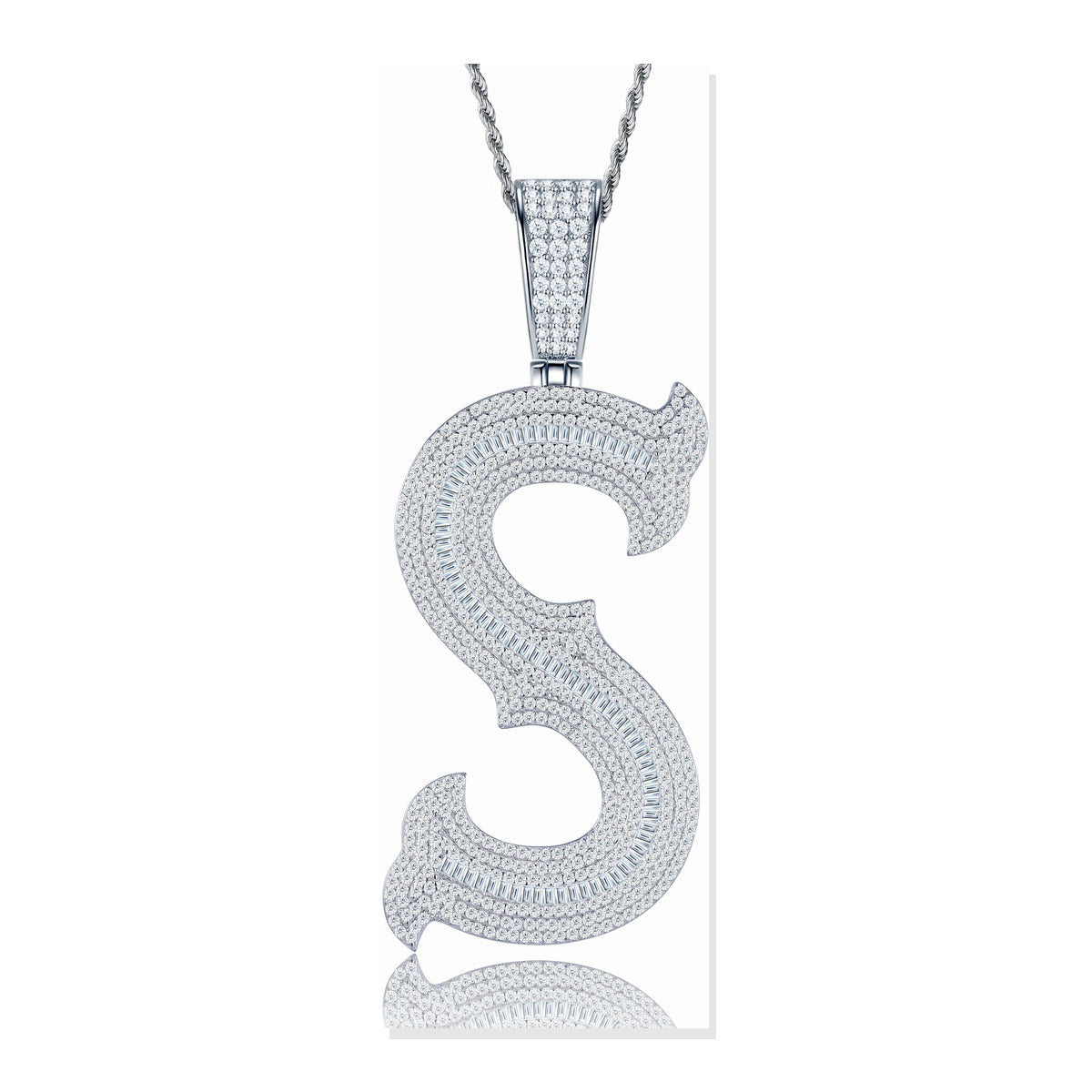 Iced Pendant | Moissanite