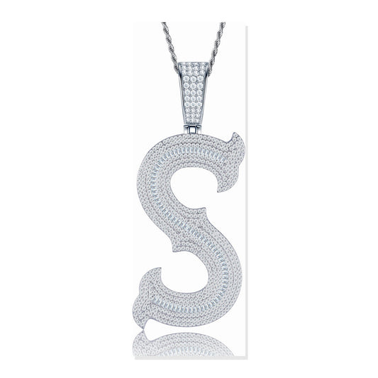 Iced Pendant | Moissanite