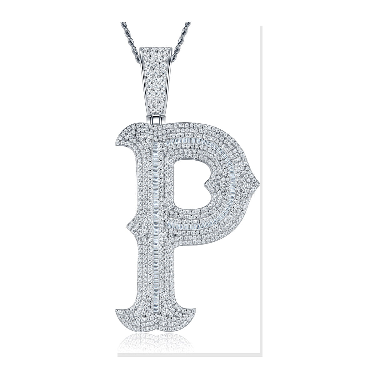 Iced Pendant | Moissanite