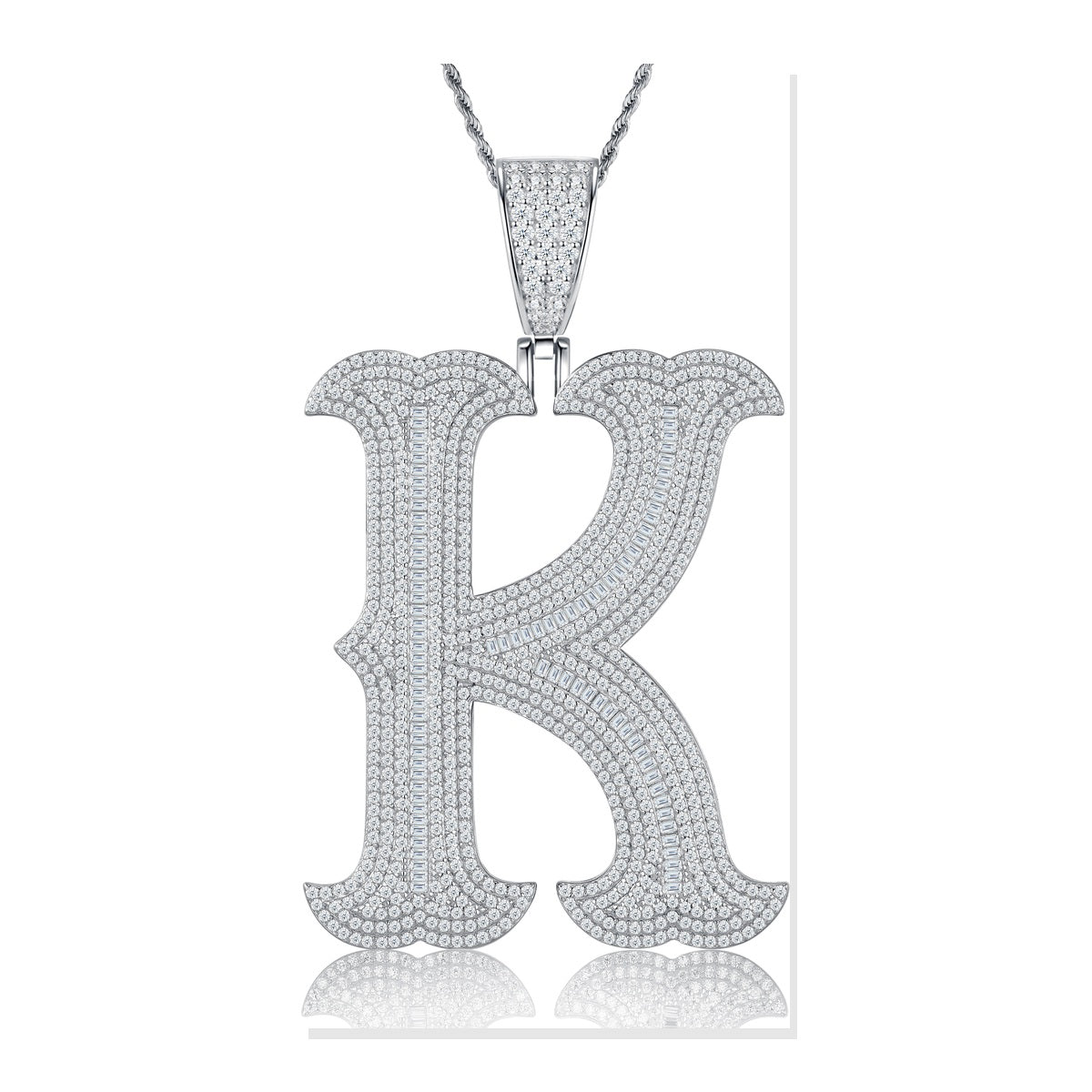 Iced Pendant | Moissanite