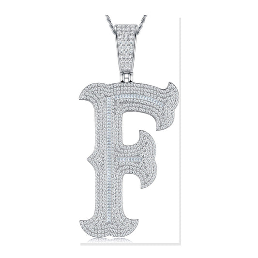 Iced Pendant | Moissanite