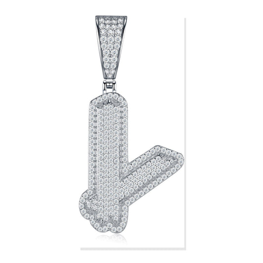 Iced Pendant | Moissanite