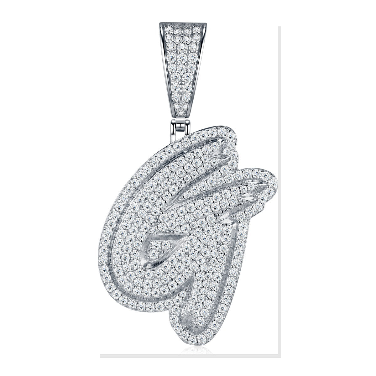 Iced Pendant | Moissanite