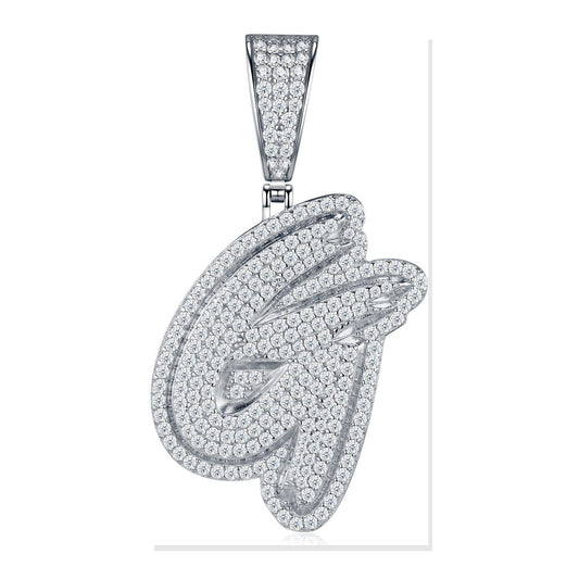 Iced Pendant | Moissanite