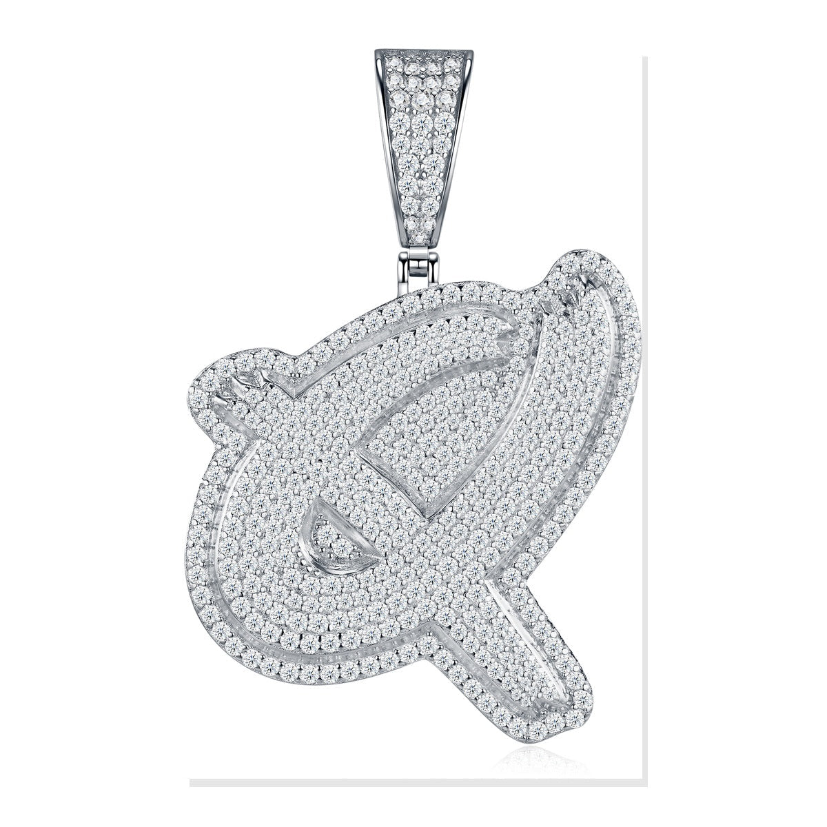 Iced Pendant | Moissanite