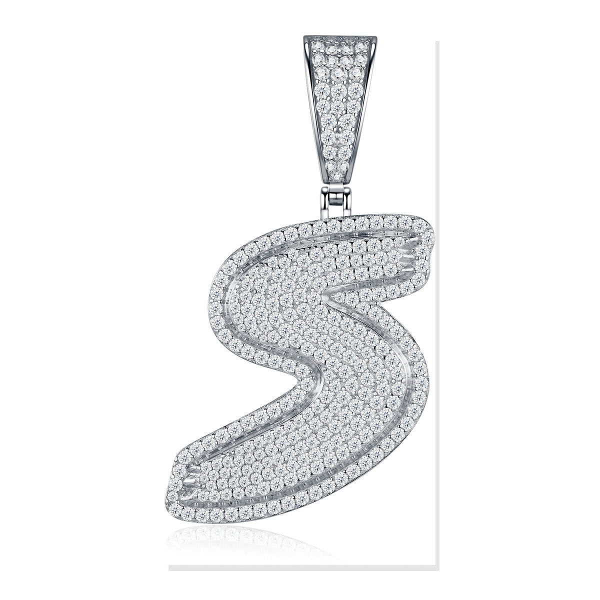 Iced Pendant | Moissanite