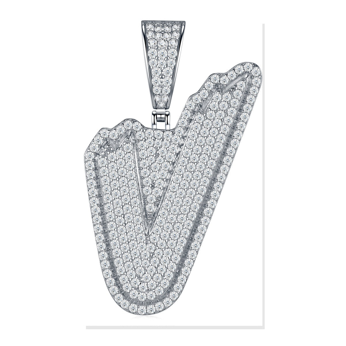Iced Pendant | Moissanite