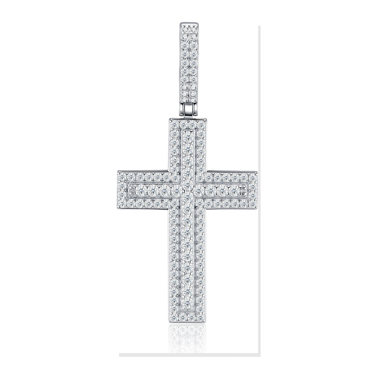 Iced Pendant | Moissanite