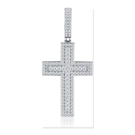 Iced Pendant | Moissanite