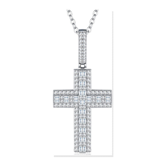 Iced Pendant | Moissanite