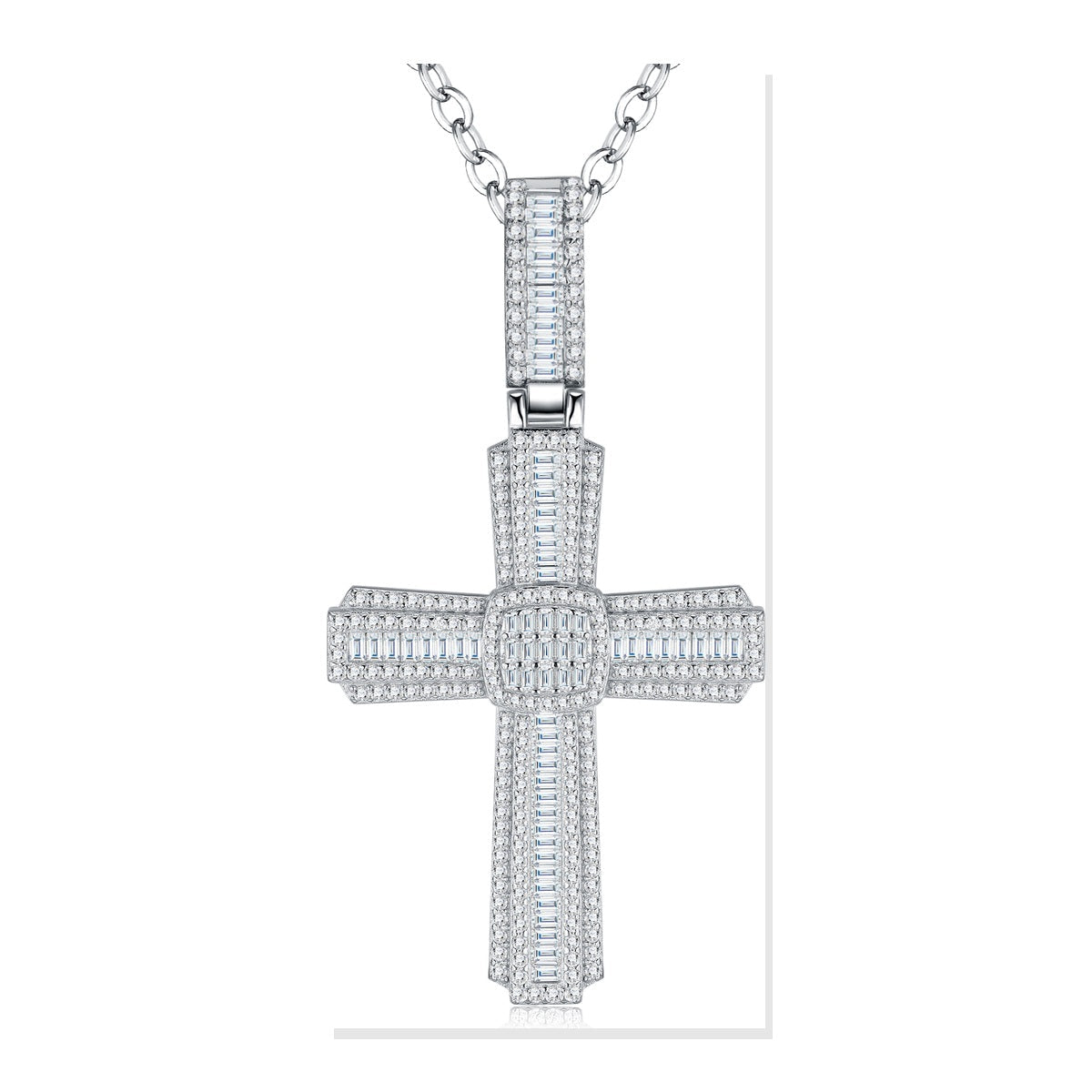 Iced Pendant | Moissanite