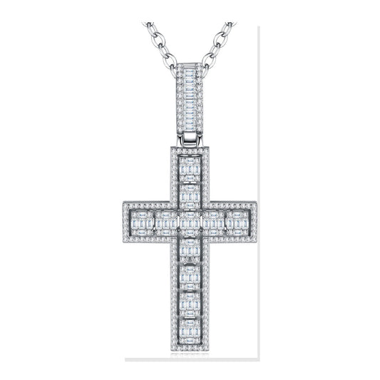 Iced Pendant | Moissanite