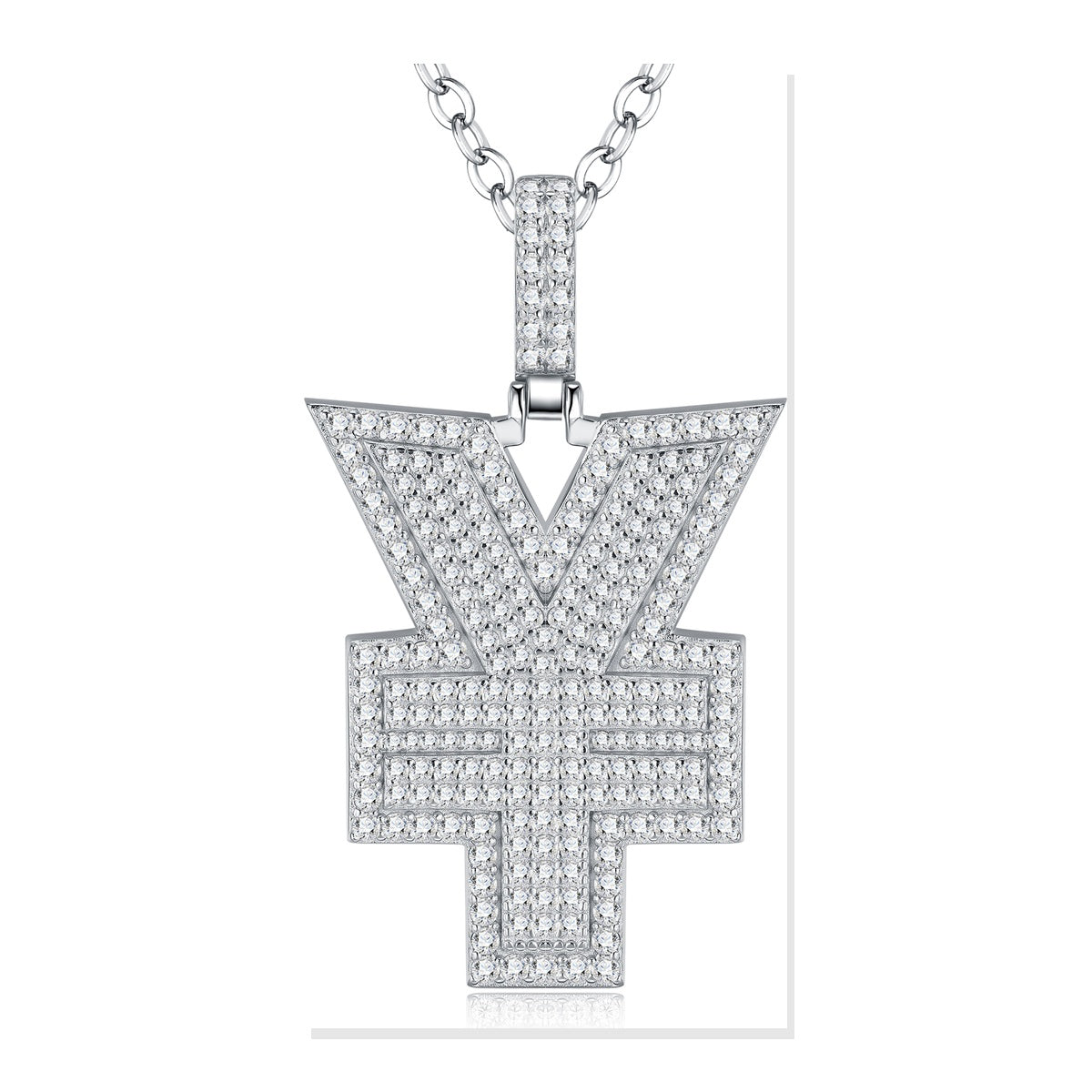 Iced Pendant | Moissanite