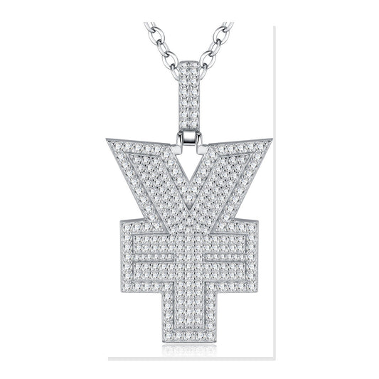 Iced Pendant | Moissanite