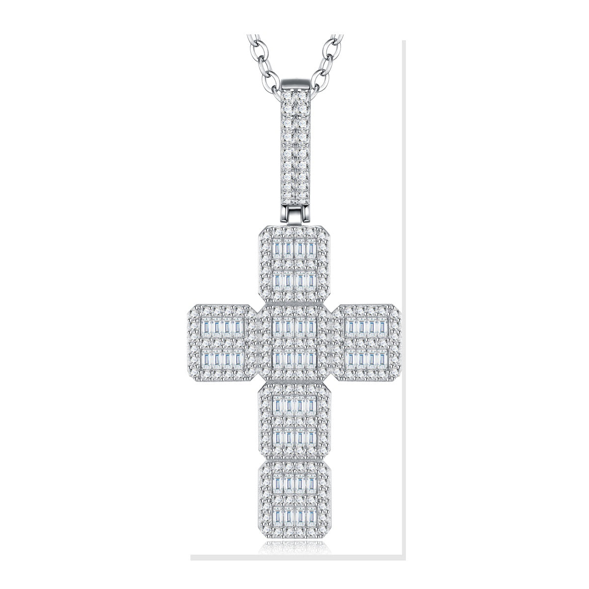 Iced Pendant | Moissanite