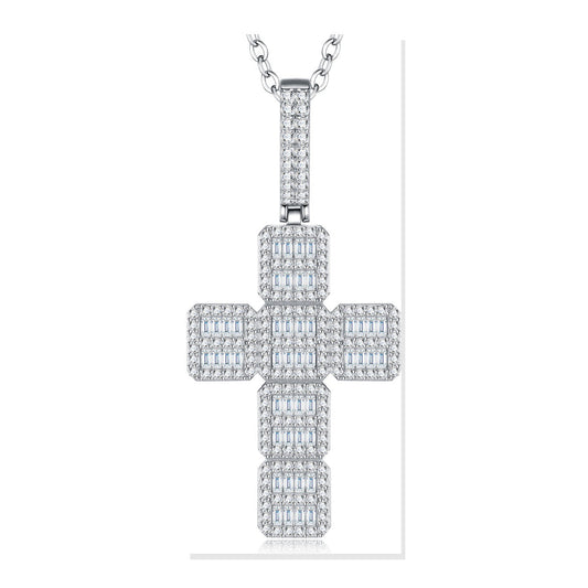 Iced Pendant | Moissanite