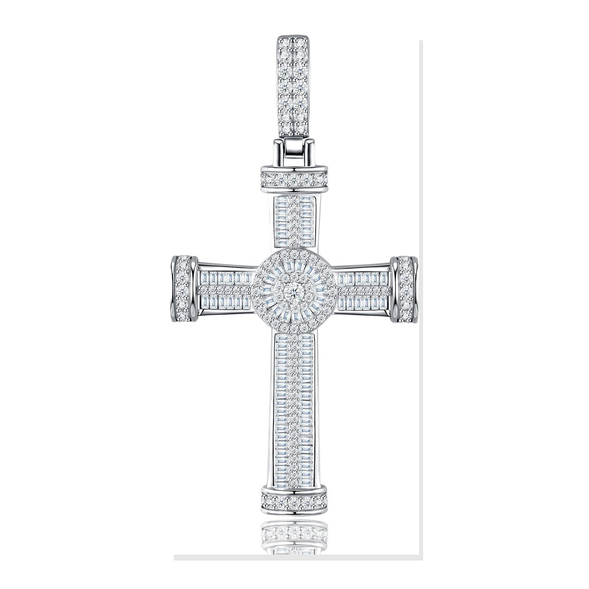 Iced Pendant | Moissanite