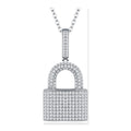 Iced Pendant | Moissanite | P16836
