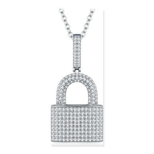 Iced Pendant | Moissanite