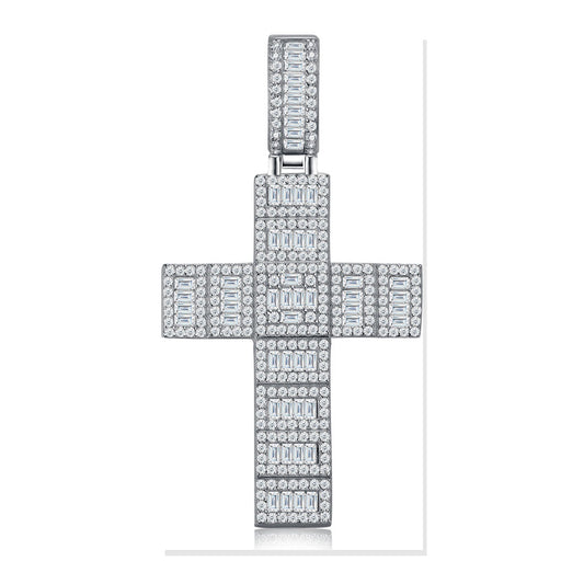 Iced Pendant | Moissanite