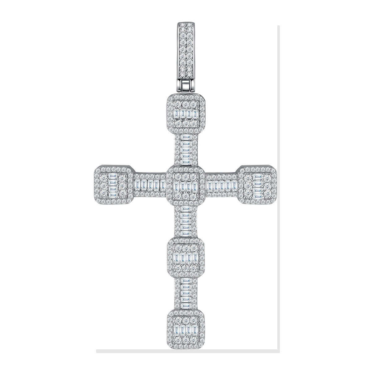 Iced Pendant | Moissanite