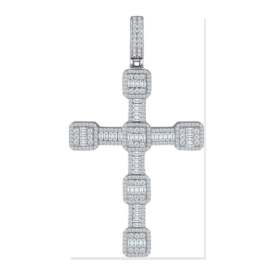 Iced Pendant | Moissanite