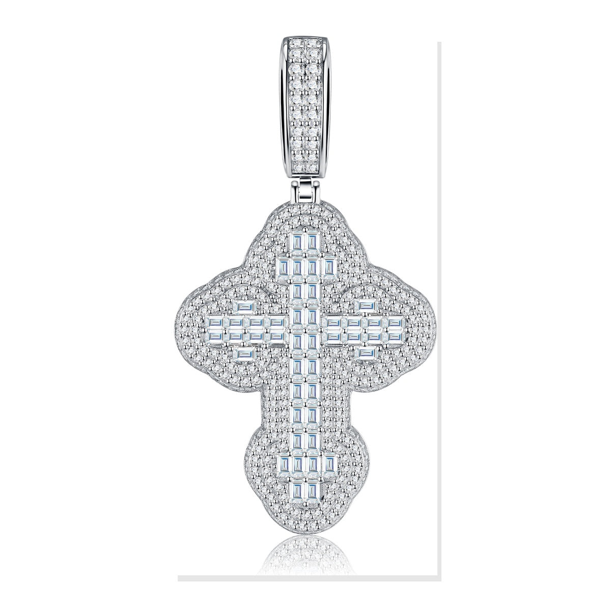 Iced Pendant | Moissanite
