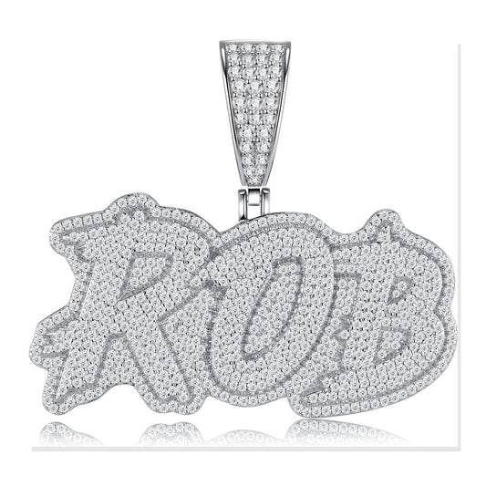 Iced Pendant | Moissanite