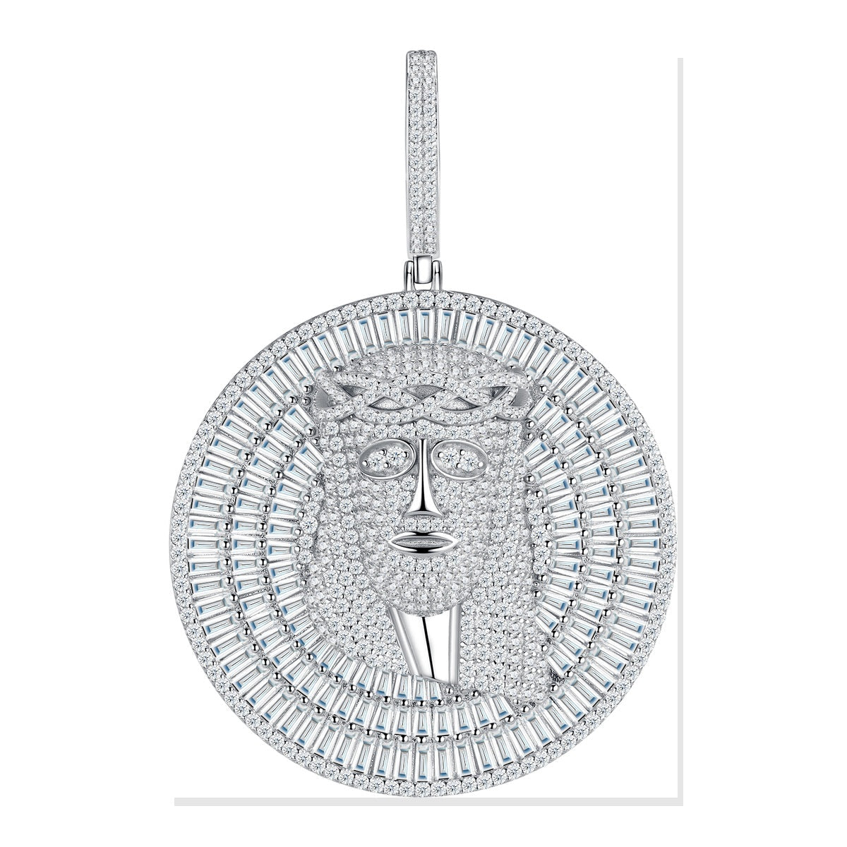 Iced Pendant | Moissanite