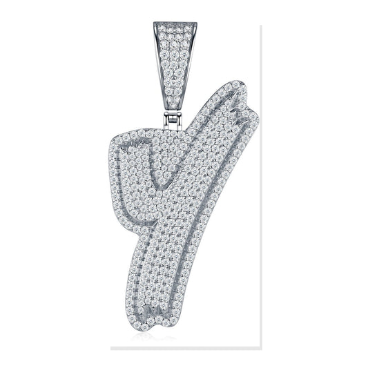 Iced Pendant | Moissanite