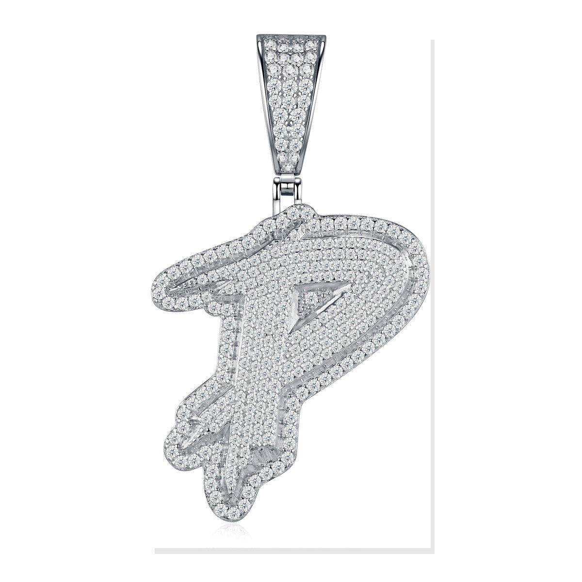 Iced Pendant | Moissanite