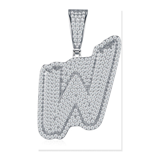 Iced Pendant | Moissanite