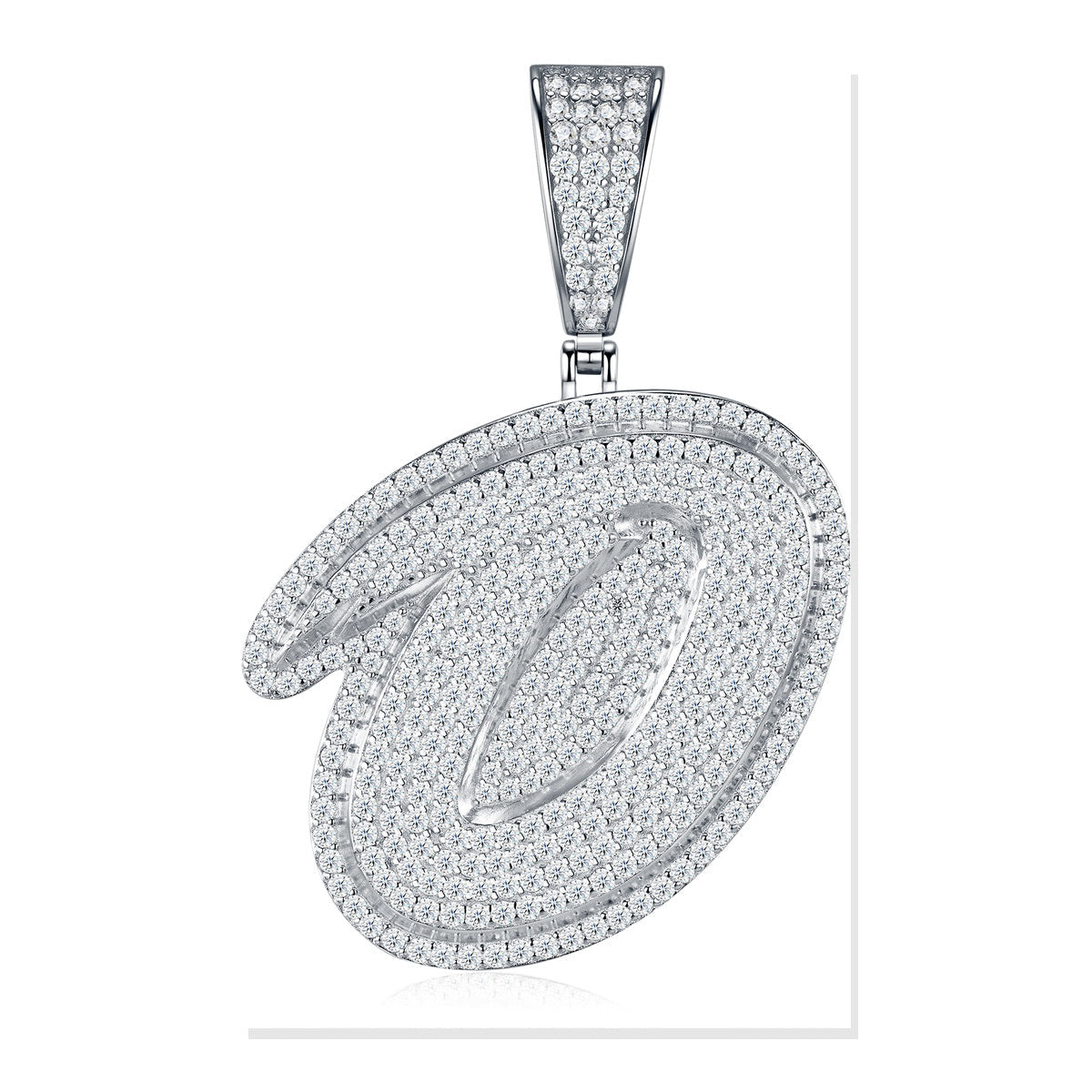 Iced Pendant | Moissanite