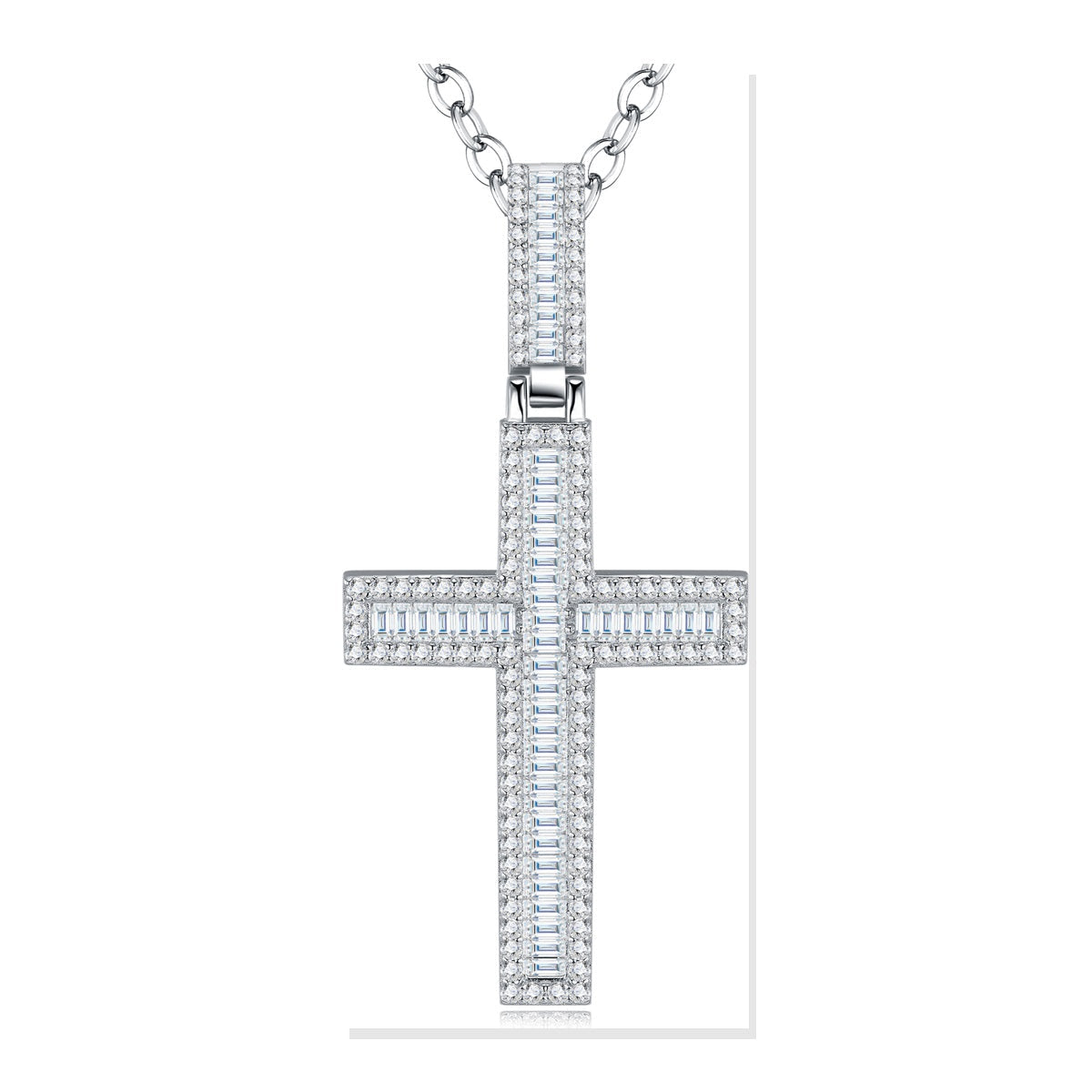 Iced Pendant | Moissanite