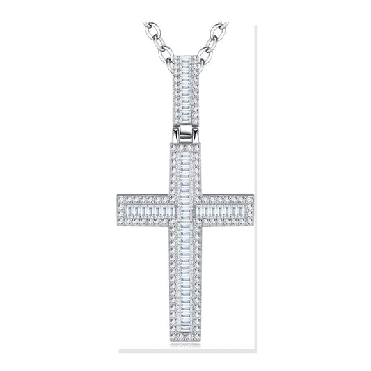 Iced Pendant | Moissanite