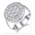 Iced Statement Ring | Moissanite | R15335