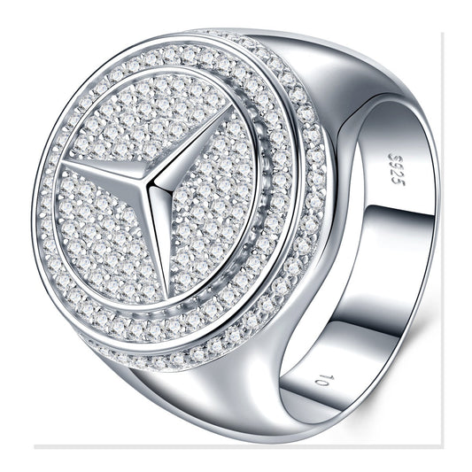 Iced Statement Ring | Moissanite